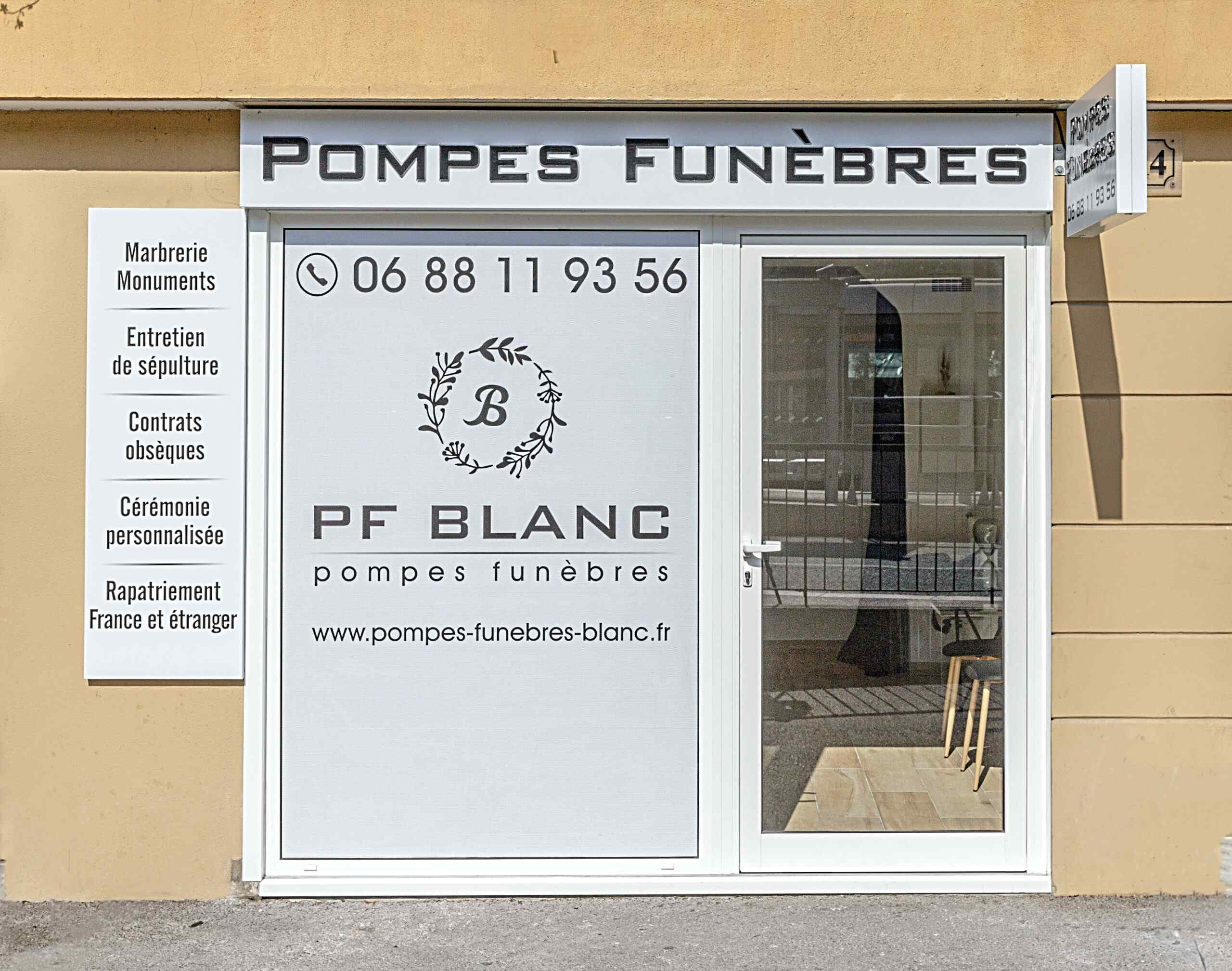 Photo - Pompes Funèbres BLANC